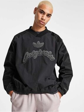 adidas Originals Popover Windbreaker Jacket, Men’s L